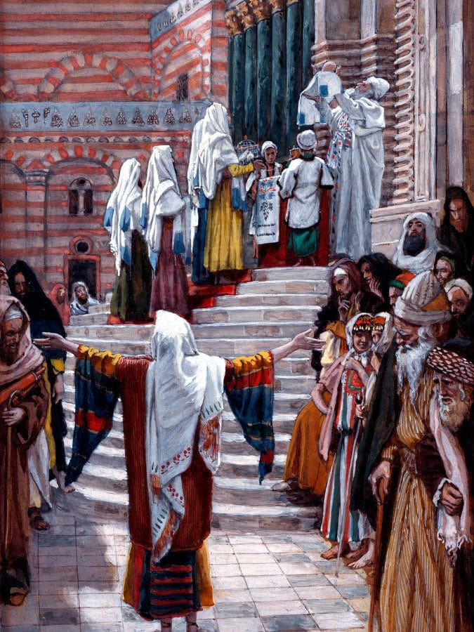 The Presentation Of Christ In The Temple By James Tissot Fine Art Print