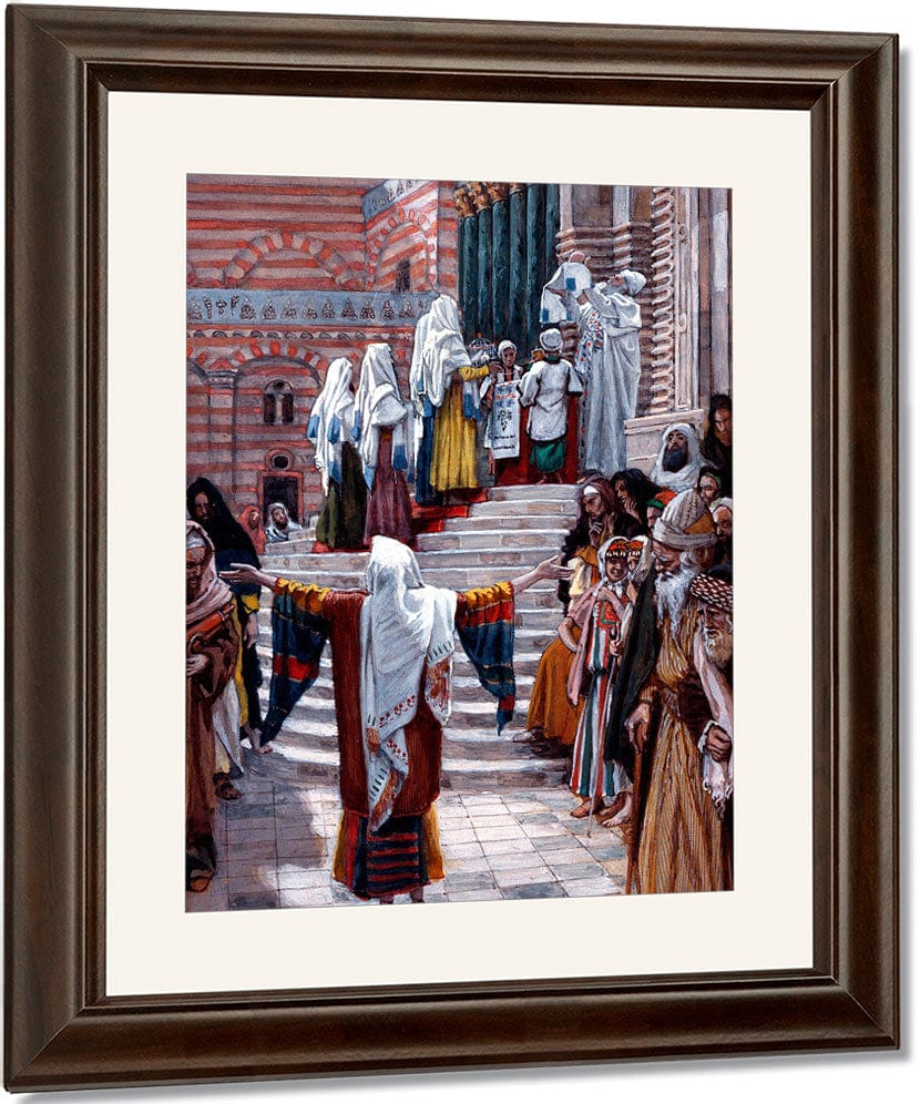 The Presentation Of Christ In The Temple By James Tissot Fine Art Print