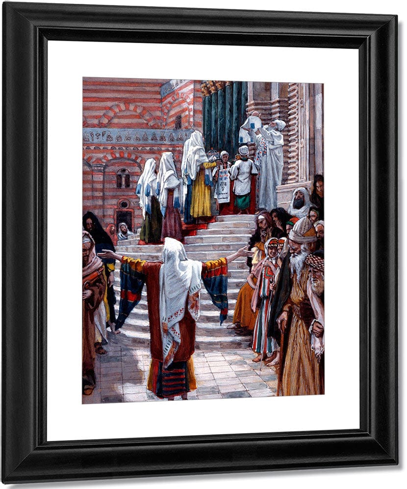 The Presentation Of Christ In The Temple By James Tissot Fine Art Print
