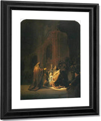 The Presentation Of Jesus In The Temple 1631 By Rembrandt Fine Art Print