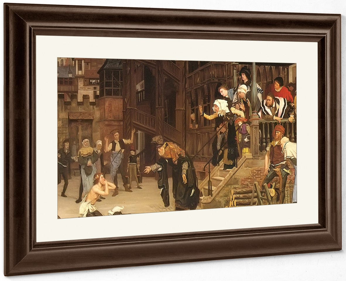 The Return Of The Prodigal Son By James Tissot Fine Art Print