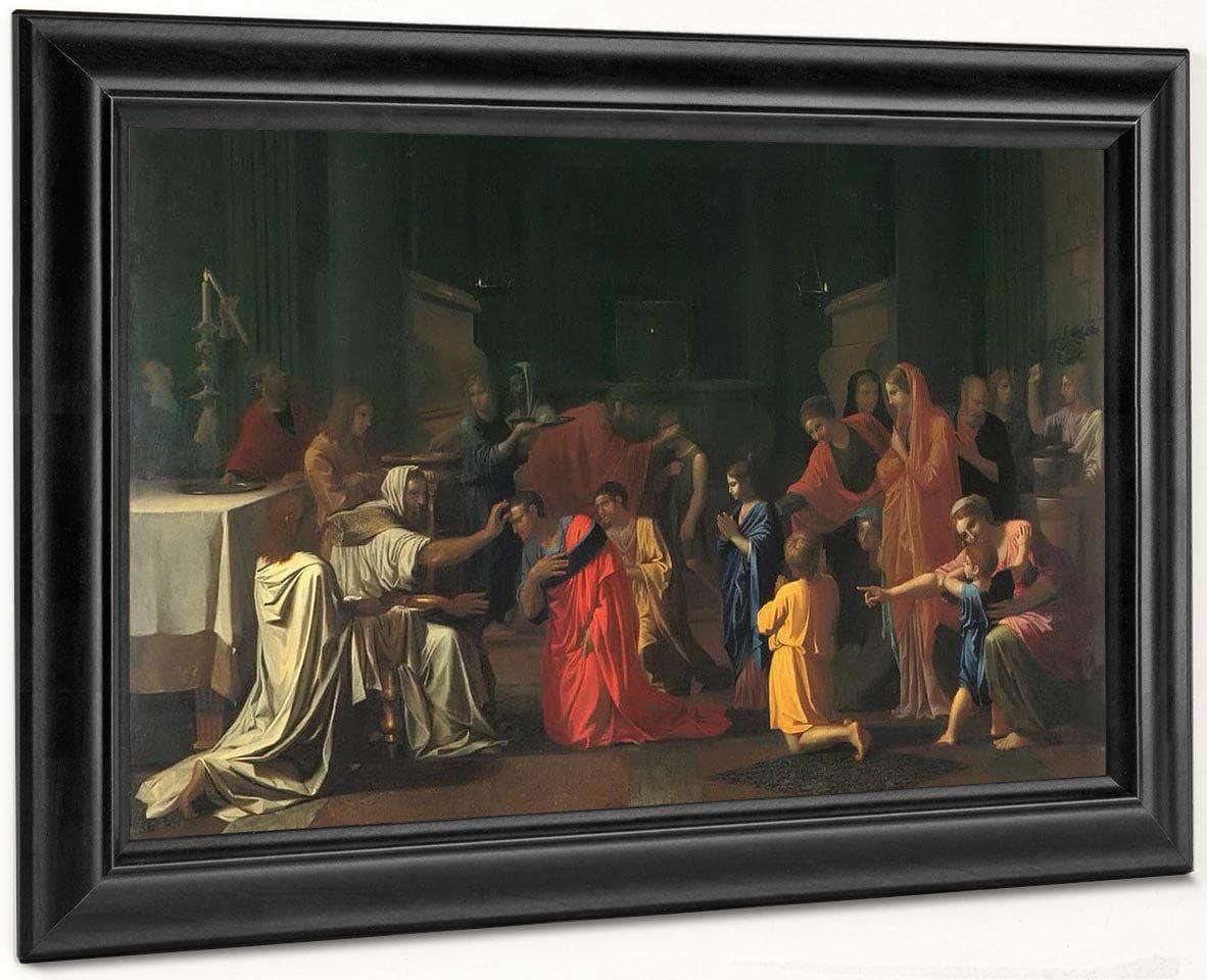 The Sev En Sacraments Ii Confirmation By Nicholas Poussin Fine Art Print