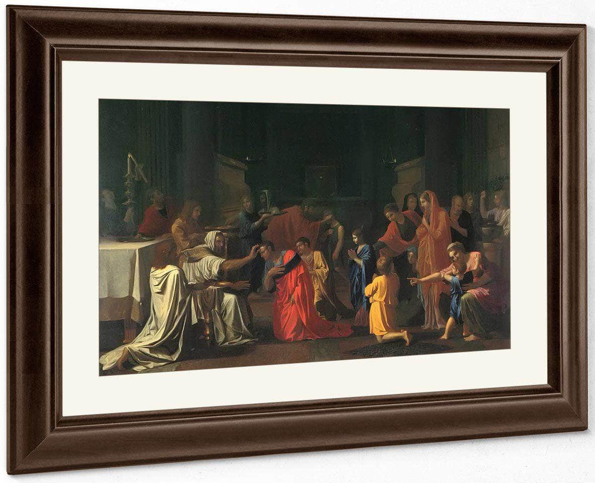 The Sev En Sacraments Ii Confirmation By Nicholas Poussin Fine Art Print