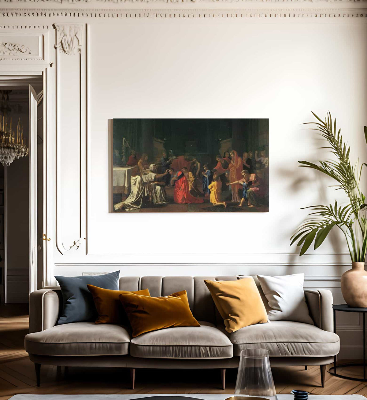 The Sev En Sacraments Ii Confirmation By Nicholas Poussin Fine Art Print