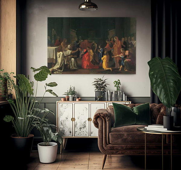 The Sev En Sacraments Ii Confirmation By Nicholas Poussin Fine Art Print