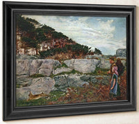 The Startled Rabbit By Daniel Alexander Williamson Fine Art Print