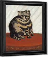 The Tabby By Henri Julien Felix Rousseau Fine Art Print