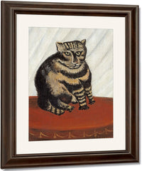 The Tabby By Henri Julien Felix Rousseau Fine Art Print