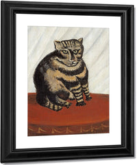 The Tabby By Henri Julien Felix Rousseau Fine Art Print