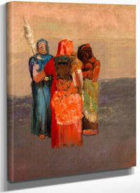 The Three Fates By  Redon, Odilon Fine Art Print