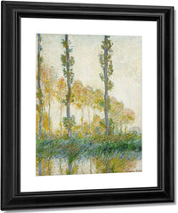 The Three Trees, Autumn By Claude Monet Fine Art Print