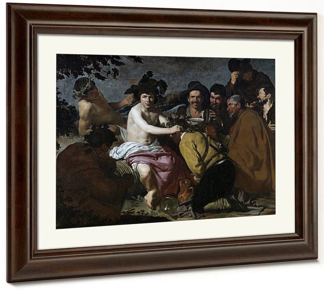 The Triumph Of Bacchus (Los Borrachos The Topers) By Diego Velazquez Fine Art Print