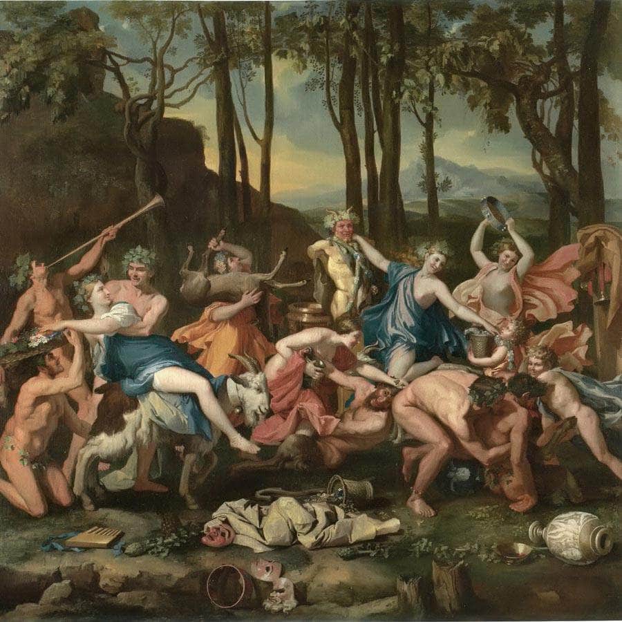 The Triumph Of Pan By Nicholas Poussin Fine Art Print
