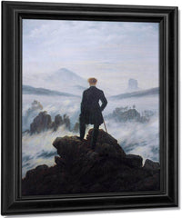 The Wanderer Above The Sea Of Fog 1818 By Caspar David Friedrich Fine Art Print
