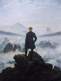 The Wanderer Above The Sea Of Fog 1818 By Caspar David Friedrich Fine Art Print