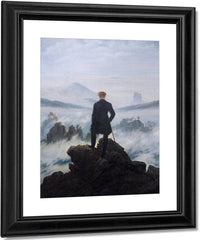 The Wanderer Above The Sea Of Fog 1818 By Caspar David Friedrich Fine Art Print
