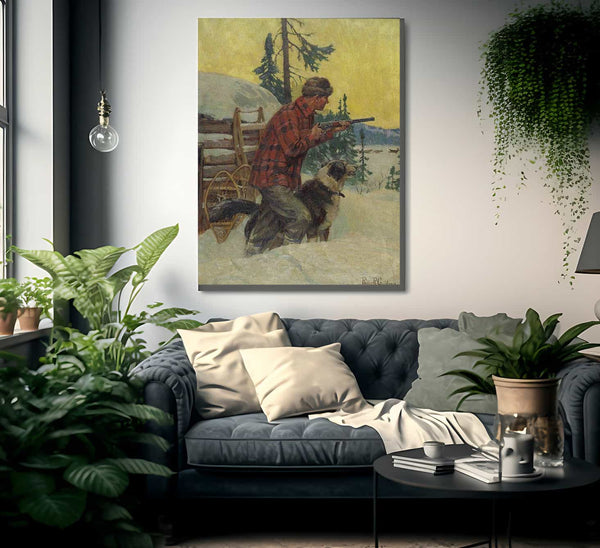 The Winter Hunt By Philip R. Fine Art Print