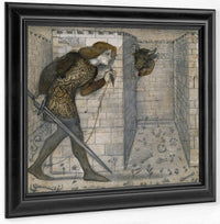 Theseus And The Minotaur 1861 By Edward Burne Jones Fine Art Print