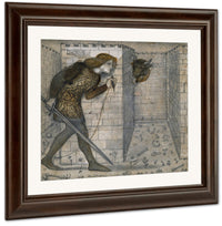 Theseus And The Minotaur 1861 By Edward Burne Jones Fine Art Print