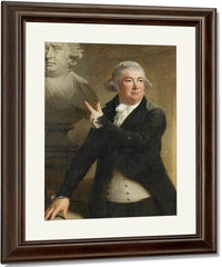 Three Quarter Length Portrait Of Robert Cunninghame Graham Of Gartmore Standing By A Desk By William Henry Walker Fine Art Print
