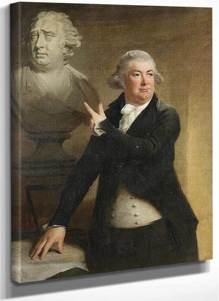 Three Quarter Length Portrait Of Robert Cunninghame Graham Of Gartmore Standing By A Desk By William Henry Walker Fine Art Print