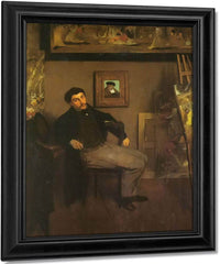 Tissot In An Artists Studio By James Tissot Fine Art Print