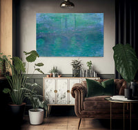 Waterloo Bridge London At Dusk By Monet Claude Fine Art Print