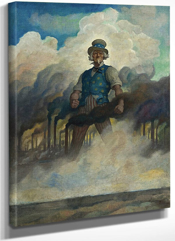We're On Our Way By NC Wyeth Fine Art Print