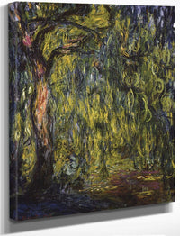 Weeping Willow 4 By Claude Monet Fine Art Print