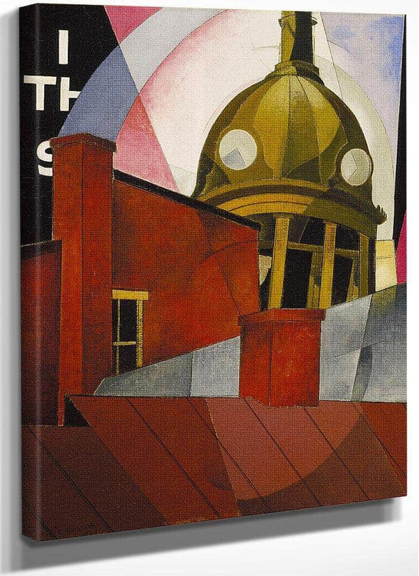 Welcome To Our City By Charles Demuth Fine Art Print