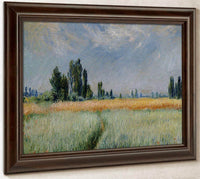 Wheat Field By Monet Claude Fine Art Print