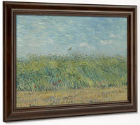 Wheatfield With Partridge By Vincent Van Gogh Fine Art Print