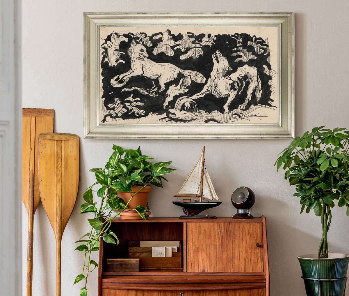 Fox In A Trap by Arnold Peter Weisz Kubincan