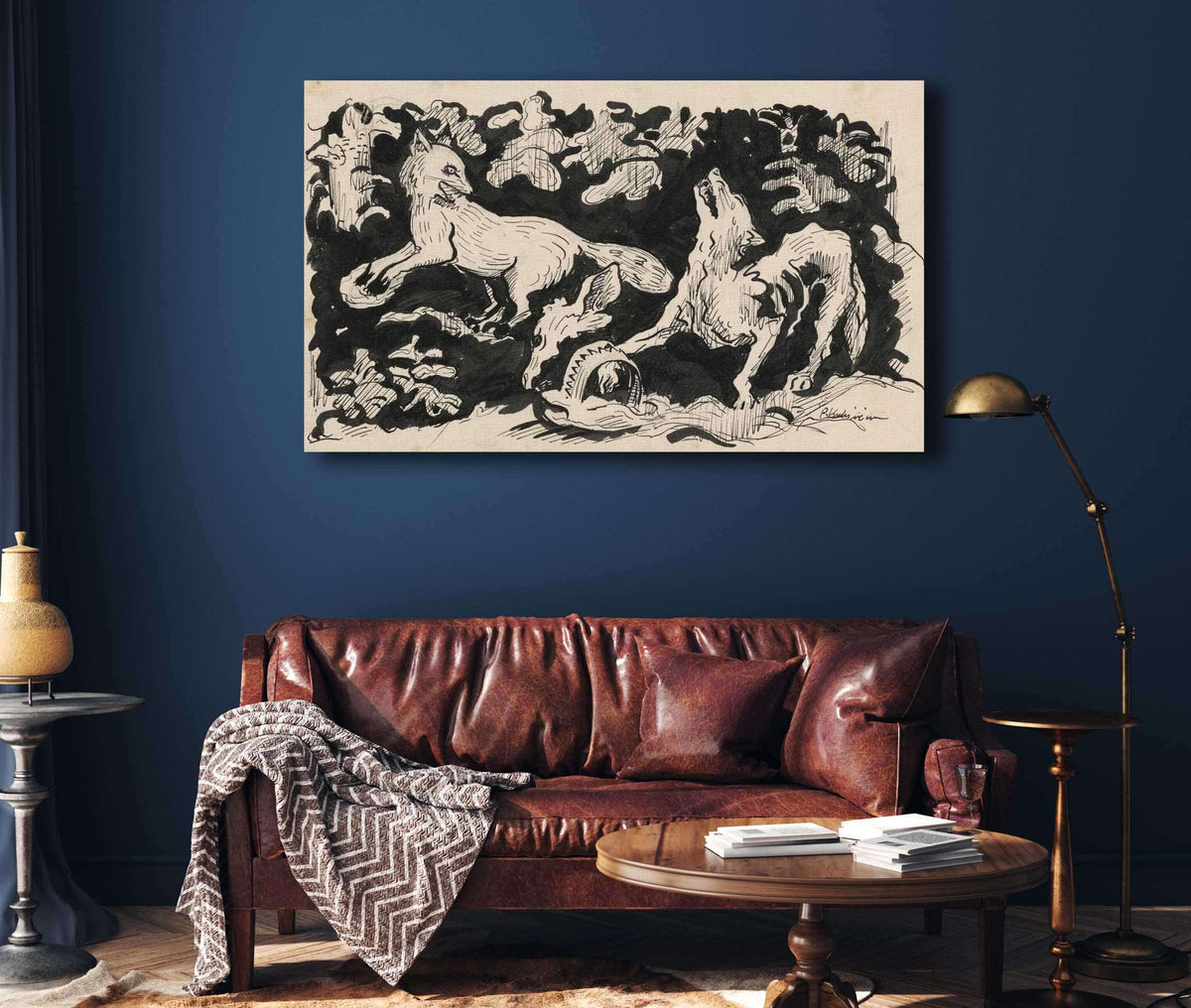 Fox In A Trap by Arnold Peter Weisz Kubincan