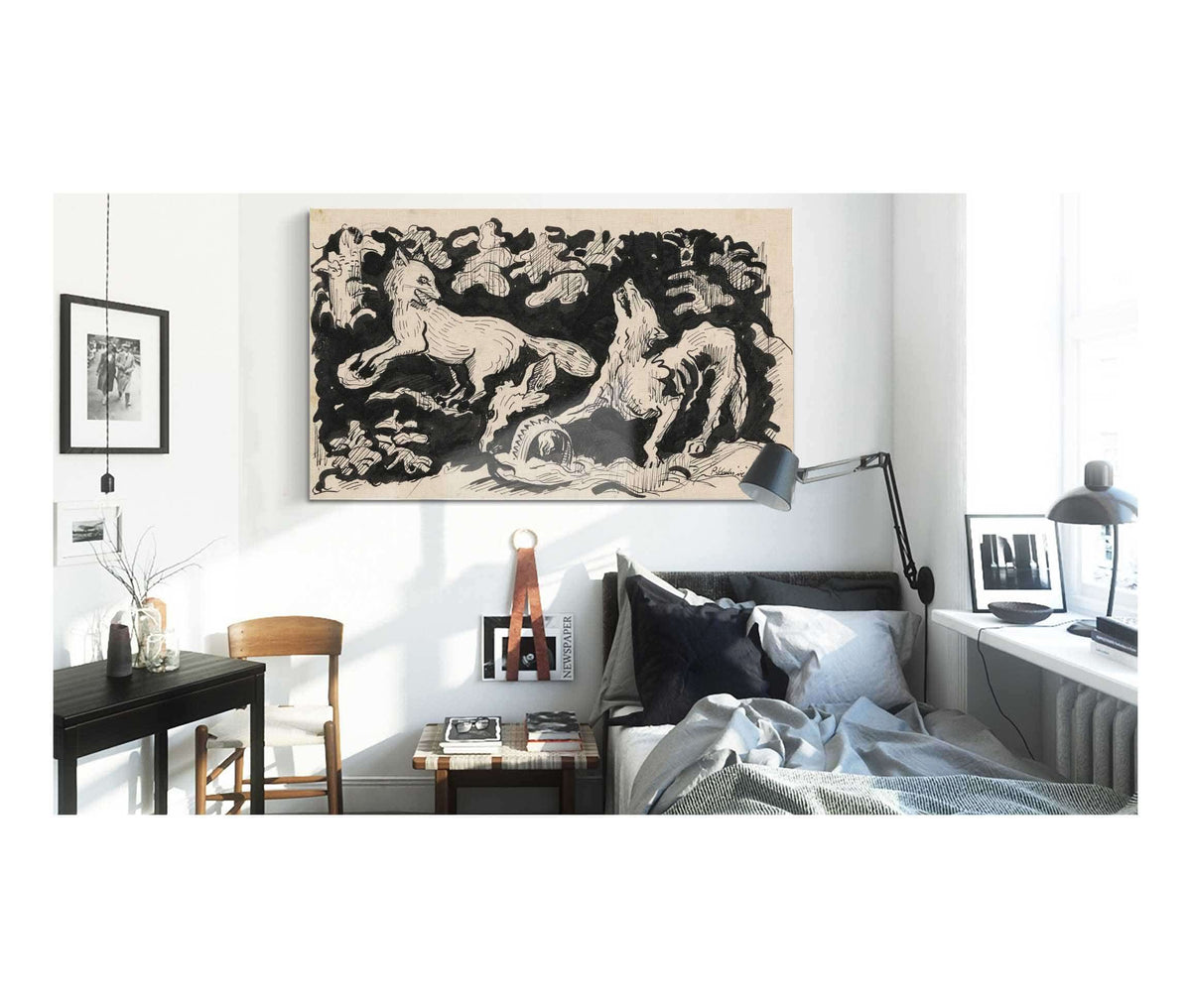 Fox In A Trap by Arnold Peter Weisz Kubincan