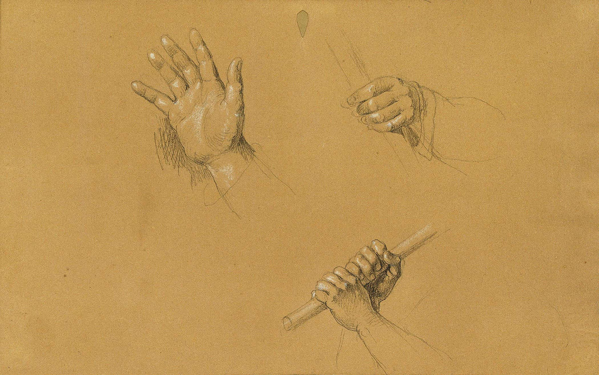 Handstudien Zur Szene Aus Dem Tiroler Freiheitskampf by Johann Peter Krafft