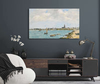 Le Croisic Vue Generale Prise De Pempron by Eugene Boudin