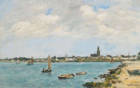 Le Croisic Vue Generale Prise De Pempron by Eugene Boudin