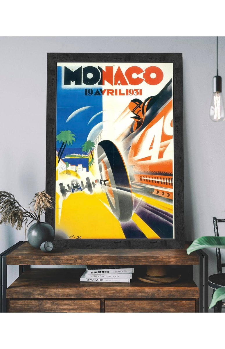 Monaco 19 Avril, 1931 Vintage Grand Prix Poster