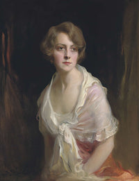 Mrs Claud Mullins Nee Gwen Brandt by Philip Alexius De Laszlo
