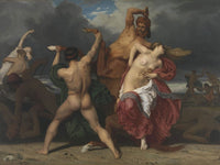 Battle Of The Centaurs And The Lapithae (Bataille Des Centaures Contre Les Lapithes) By William Adolphe Bouguereau Phoenix 4x3