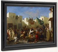 Fanatics Of Tangier By Ferdinand Victor Eugene Delacroix Phoenix 4x3