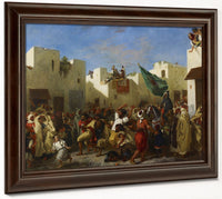 Fanatics Of Tangier By Ferdinand Victor Eugene Delacroix Phoenix 4x3