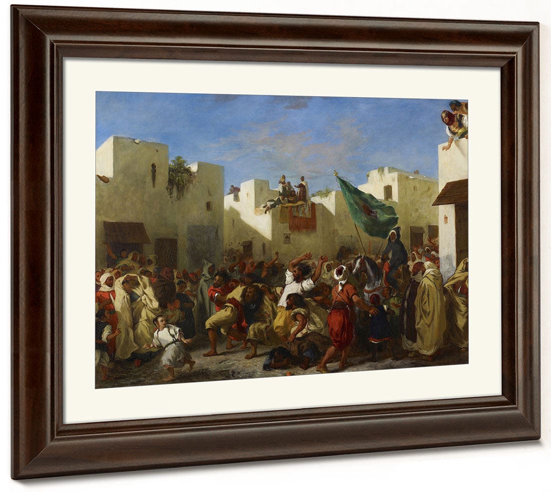 Fanatics Of Tangier By Ferdinand Victor Eugene Delacroix Phoenix 4x3