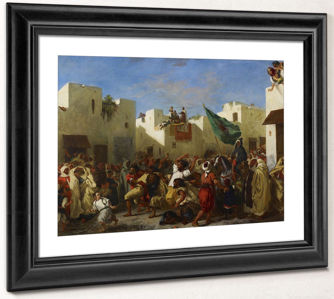 Fanatics Of Tangier By Ferdinand Victor Eugene Delacroix Phoenix 4x3
