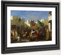 Fanatics Of Tangier By Ferdinand Victor Eugene Delacroix Phoenix 4x3