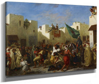 Fanatics Of Tangier By Ferdinand Victor Eugene Delacroix Phoenix 4x3