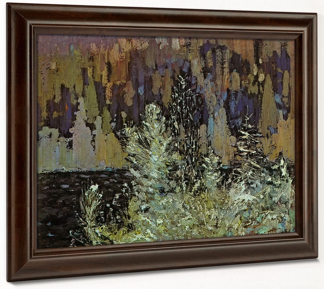 Frost Laden Cedars Big Cauchon Lake By Tom Thomson Phoenix 4x3