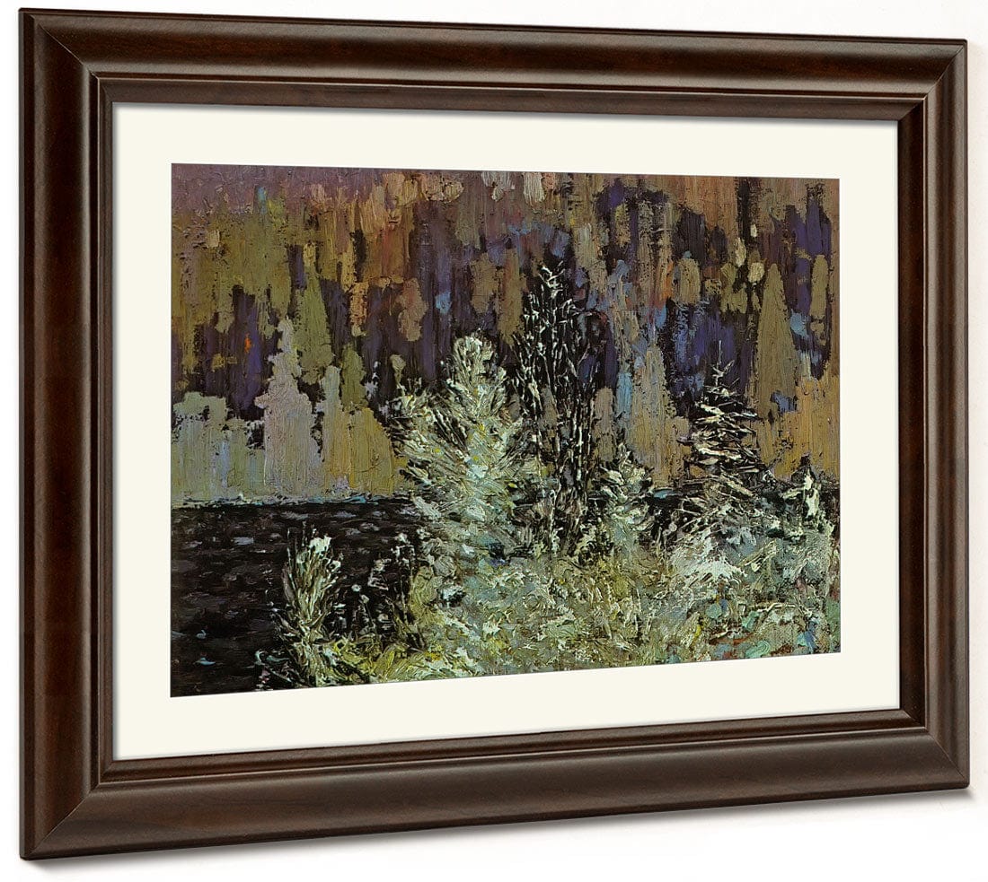 Frost Laden Cedars Big Cauchon Lake By Tom Thomson Phoenix 4x3