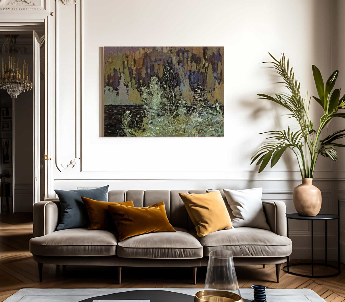 Frost Laden Cedars Big Cauchon Lake By Tom Thomson Phoenix 4x3